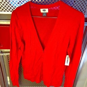 Orange/red old navy brand new with tags sweater